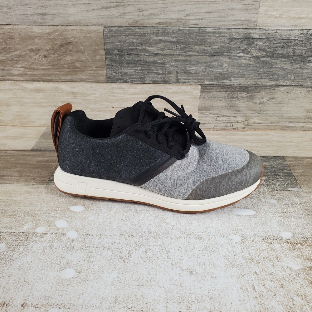 York Athletics Henry Runner Sweatshirt Shoes Womens 7 Gray Black Sneakers